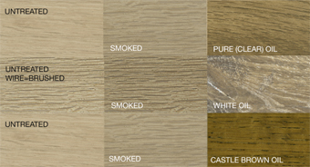 Rubio Monocoat Smoke color chart