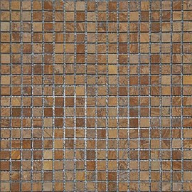 1x1 M097 Tumbled Travertine Mosaic