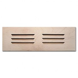Maple Wood Vent Drop In 2 x 12 No Damper