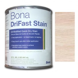 Bona DriFast Quick Dry Stain White 1 qt