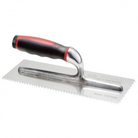 DTA BOSS Professional V-Notch Stainless Steel Adhesive Trowel SSTRV3