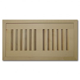 Maple Wood Vents Flush Mount 4x12